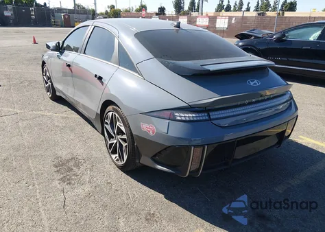 2025 Hyundai Ioniq 6 Sel z USA, uszkodzony, nr VIN KMHM34AA4SA090897